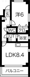 庄内通駅 徒歩8分 1階の物件間取画像